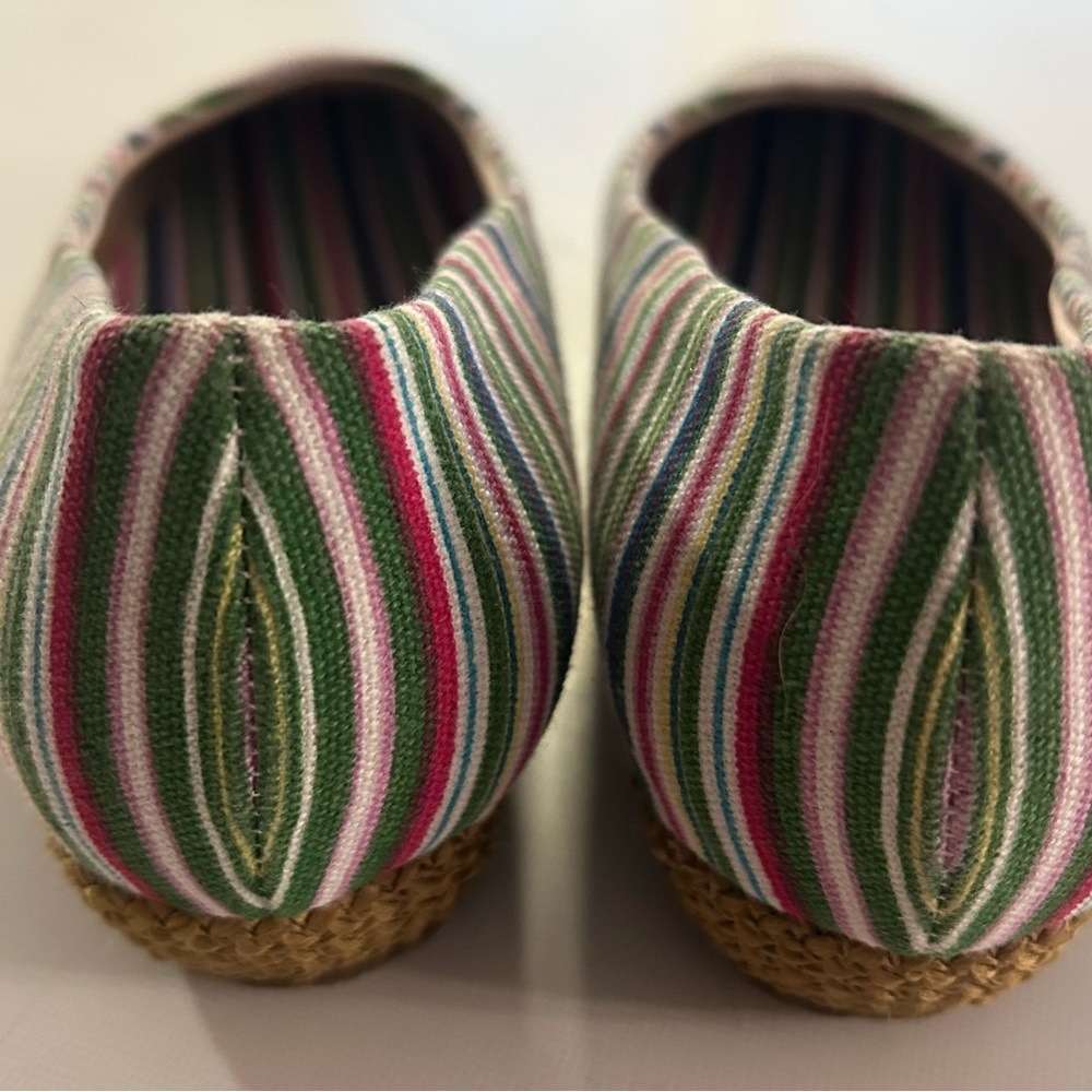 Beacon Striped Multicolor Wedges - Picture 2 of 6